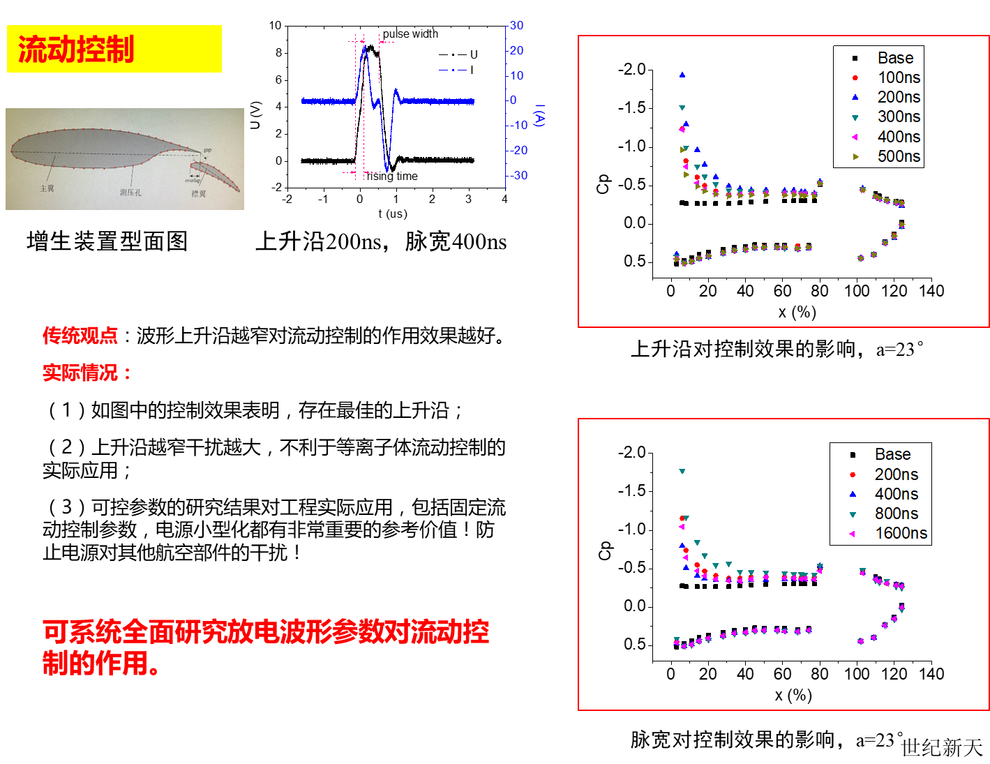 流动控制应用